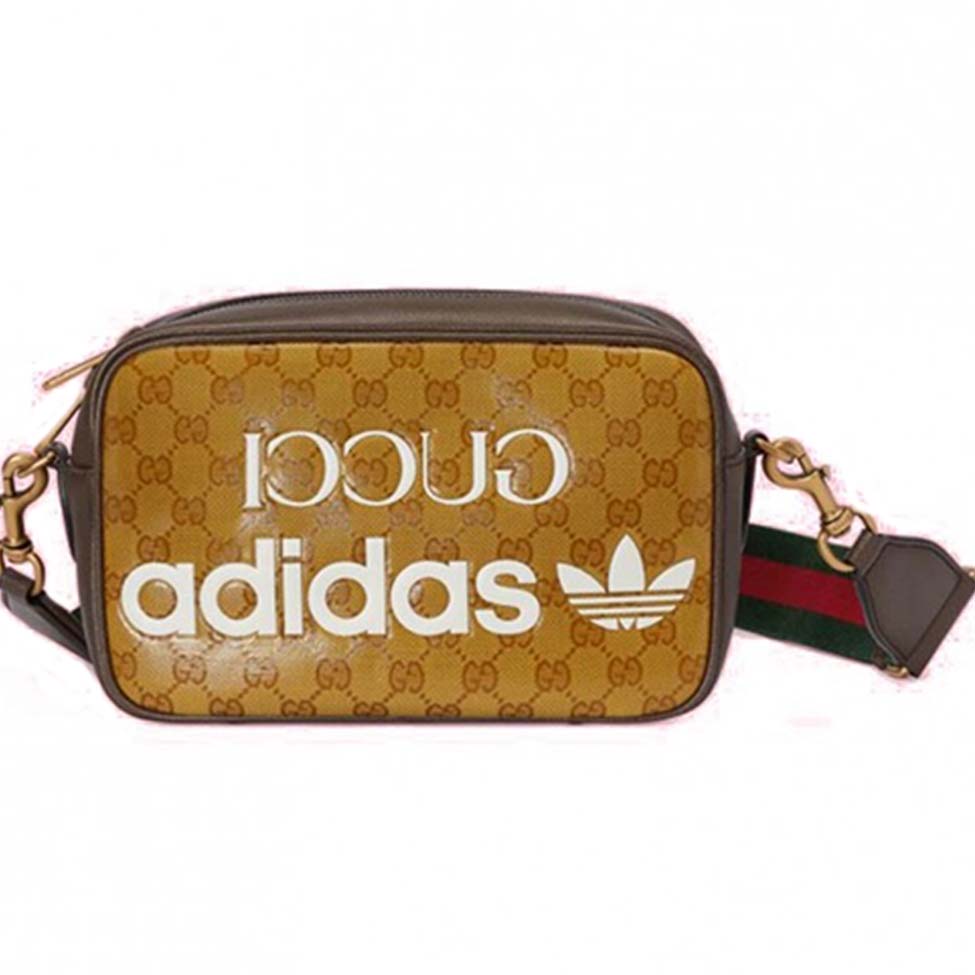 GUCCI ADIDAS X GUCCI SMALL SHOULDER BAG 702427 （25*16*9.5cm）